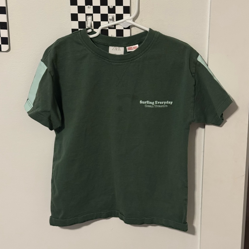 Boys Zara tee.